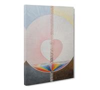What A Human Being Is By Hilma Af Klint Canvas Print | Gallery Wrapped 30mm Frame Wall Art | 20x14 inches | Ready to Hang | Classic Picture | Living Room Bedroom Lounge Office