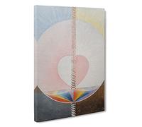 What A Human Being Is By Hilma Af Klint Canvas Print | Gallery Wrapped 30mm Frame Wall Art | 30x20 inches | Ready to Hang | Classic Picture | Living Room Bedroom Lounge Office