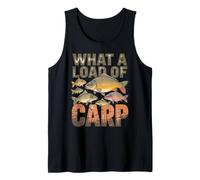 What A Load of Carp Fisherman Fish Angler Carp Fishing Tank Top