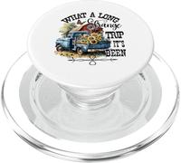 What A Long Strange Trip It's Been Hippie Tye Dye PopSockets PopGrip for MagSafe