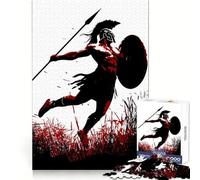 What A Spartan's Spear Aches For 1000 Pieces Jigsaw Puzzles for Teenagers Clear Thinking Gentle Engagement Firm Interlock Nice Gift (38x26cm)