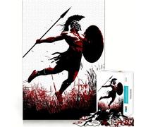 What A Spartan's Spear Aches For Adults Puzzles 1000 Piece Jigsaws Recall Skill Fun High Precision Die Cut Easy to Learn Family Enjoyment (50x75cm)