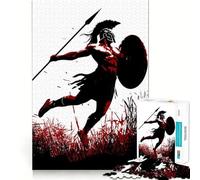 What A Spartan's Spear Aches For Jigsaw Puzzle 1000 Mental Recall Game High Accuracy Cutting Craft Interactive Brain Challenge for Home (38x26cm)