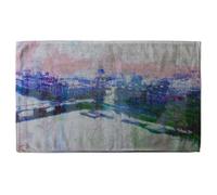 What A View Soft Bath Towel Benjamin Tate Design Green Bath Towel