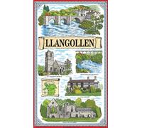 What a Wonderful Word 'Llangollen' Tea Towel