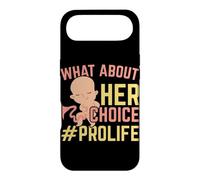 What About Her Choice Pro Life Anti-abortion End Abortion Case for iPhone Air