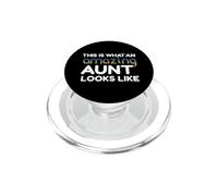 What an awesome Aunt looks like Funny Pride Great-Aunt PopSockets PopGrip for MagSafe