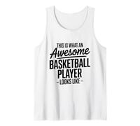 What an Awesome Basketball Player Looks Like, Basketball Tank Top