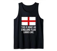 What An England Flag Looks Like. English Cross of St George Tank Top