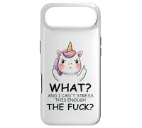 What And I Cannot Stress This Enough The Fuck Unicorn Funny Case for iPhone Air