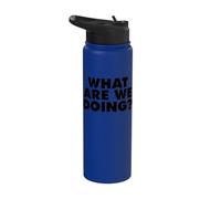 What are We Doing Stainless Steel Insulated Water Bottle