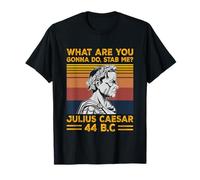 What are You Gonna Do Stab Me? Julius Caesar 44 B C Funny T-Shirt