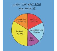 What Best Dads Are Made Of Pie Chart Greeting Card Fathers Day Cards