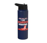 What Can I Say? I Like Bearded Dragons Stainless Steel Insulated Water Bottle