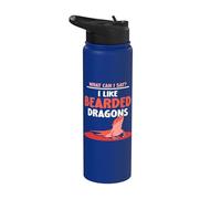 What Can I Say? I Like Bearded Dragons Stainless Steel Insulated Water Bottle