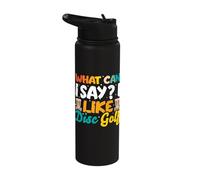 What Can I Say? I Like Disc Golf Stainless Steel Insulated Water Bottle