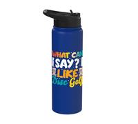 What Can I Say? I Like Disc Golf Stainless Steel Insulated Water Bottle