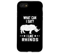 What Can I Say Wildlife Rhinoceros Animal Rights Rhino Case for iPhone SE (2020) / 7 / 8
