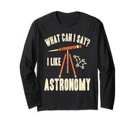What Can I Share I Like Astronomy Stars Fan Long Sleeve T-Shirt