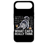 What Cats Really Think Funny Science Cat Knock Over Drink Case for iPhone Air