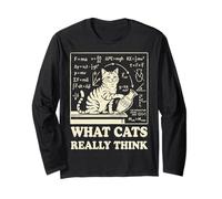 What Cats Really Think Long Sleeve T-Shirt