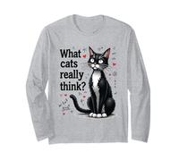 What Cats Really Think Long Sleeve T-Shirt