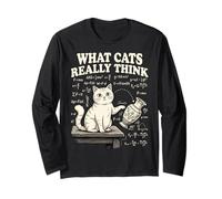 What Cats Really Think Long Sleeve T-Shirt