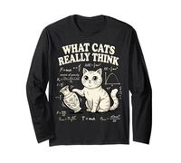 What Cats Really Think Long Sleeve T-Shirt