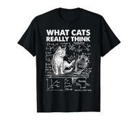 What Cats Really Think Physics Value Graphic T-Shirt