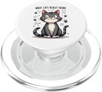 What Cats Really Think PopSockets PopGrip for MagSafe
