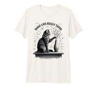 What Cats Really Think Premium T-Shirt