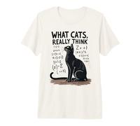 What Cats Really Think Premium T-Shirt