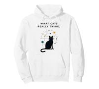What Cats Really Think Pullover Hoodie