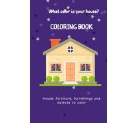 What color is your house? - English: Coloring book