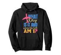 What Day Is It And Where The Hell Am I - Flight Attendant Pullover Hoodie