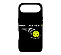 What day is it? Funny Pickleball Player Case for iPhone Air