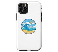 What Did the Ocean Say to Beach It Waves Funny Dad Joke Pun Case for iPhone 11 Pro