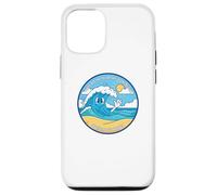 What Did the Ocean Say to Beach It Waves Funny Dad Joke Pun Case for iPhone 12/12 Pro