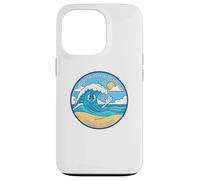What Did the Ocean Say to Beach It Waves Funny Dad Joke Pun Case for iPhone 13 Pro