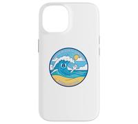 What Did the Ocean Say to Beach It Waves Funny Dad Joke Pun Case for iPhone 14