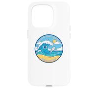 What Did the Ocean Say to Beach It Waves Funny Dad Joke Pun Case for iPhone 15 Pro