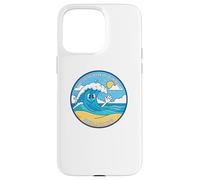 What Did the Ocean Say to Beach It Waves Funny Dad Joke Pun Case for iPhone 15 Pro Max