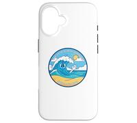What Did the Ocean Say to Beach It Waves Funny Dad Joke Pun Case for iPhone 16