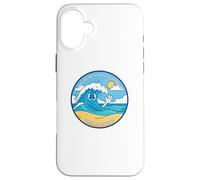 What Did the Ocean Say to Beach It Waves Funny Dad Joke Pun Case for iPhone 16 Plus