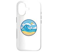 What Did the Ocean Say to Beach It Waves Funny Dad Joke Pun Case for iPhone 17