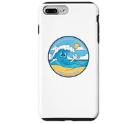 What Did the Ocean Say to Beach It Waves Funny Dad Joke Pun Case for iPhone 7 Plus/8 Plus