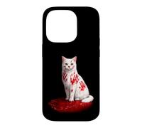 What Did You Do Cat | Dark Humor Cats Graphic Case for iPhone 14 Pro