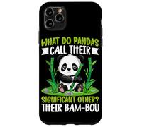 What Do Pandas Call Their Significant Other? Their Bam-Bou Case for iPhone 11 Pro Max