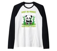 What Do Pandas Call Their Significant Other? Their Bam-BOU Raglan Baseball Tee