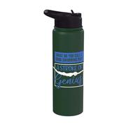 What do You Call a Good Swimming Pun - Swimming Float Stainless Steel Insulated Water Bottle